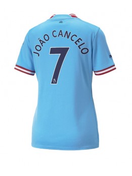 Manchester City Joao Cancelo #7 Heimtrikot für Frauen 2022-23 Kurzarm